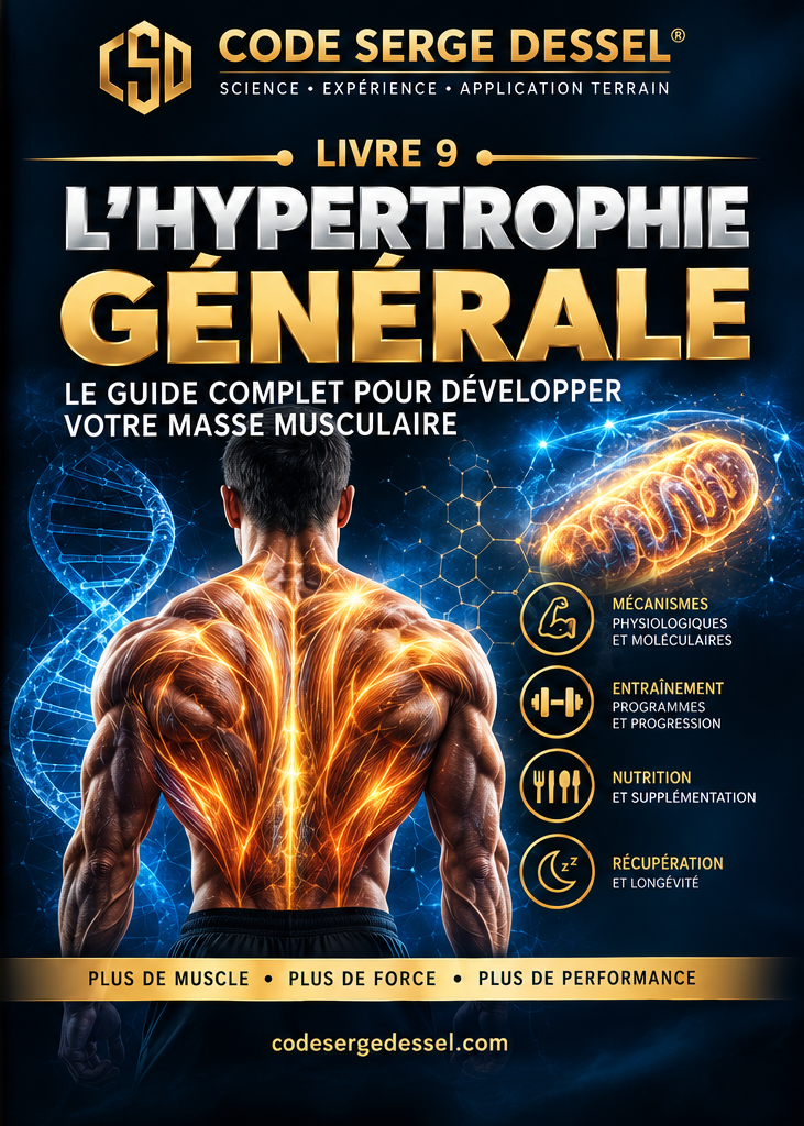 LIVRE 9 CODE SERGE DESSEL® L'INGÉNIERIE CELLULAIRE DE L'HYPERTROPHIE & LE BIOHACKING MITOCHONDRIAL
