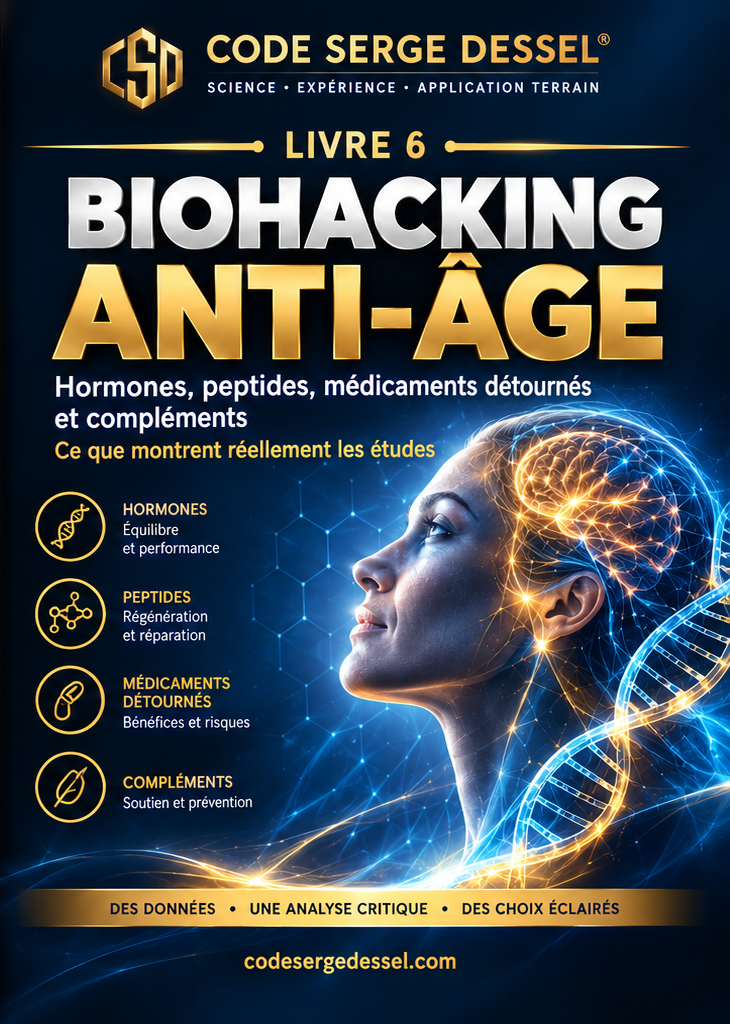 LIVRE 6 CODE SERGE DESSEL® | BIOHACKING ANTI-ÂGE